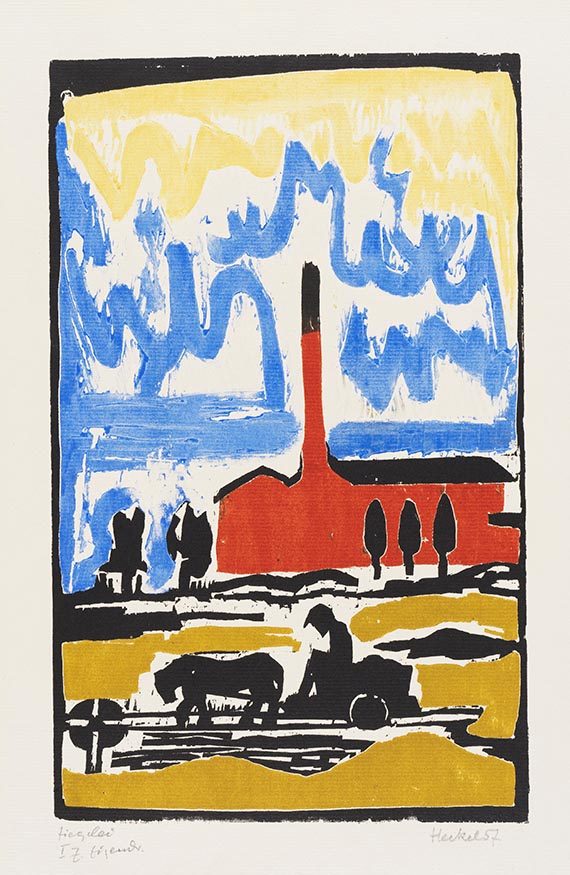 Erich Heckel - Ziegelei