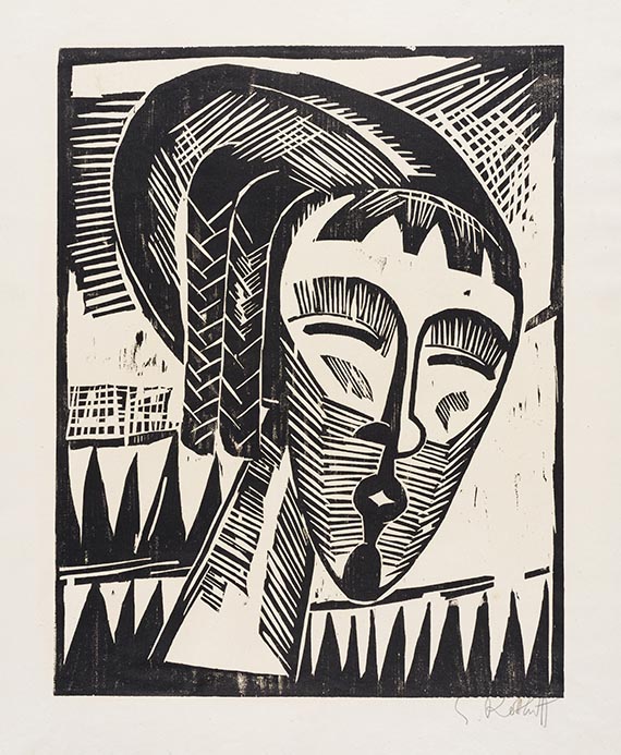 Karl Schmidt-Rottluff - Mädchen aus Kowno