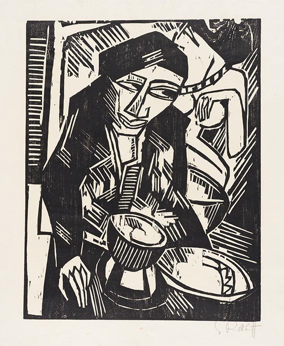 Karl Schmidt-Rottluff - Melancholie