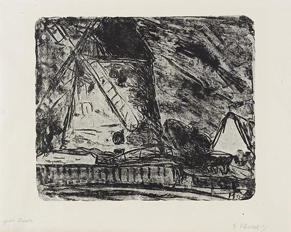 Erich Heckel - Mühle