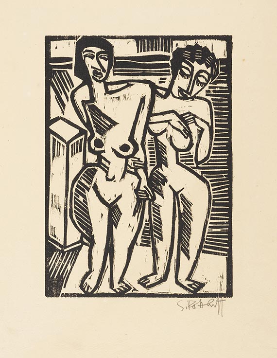 Karl Schmidt-Rottluff - Zwei Akte