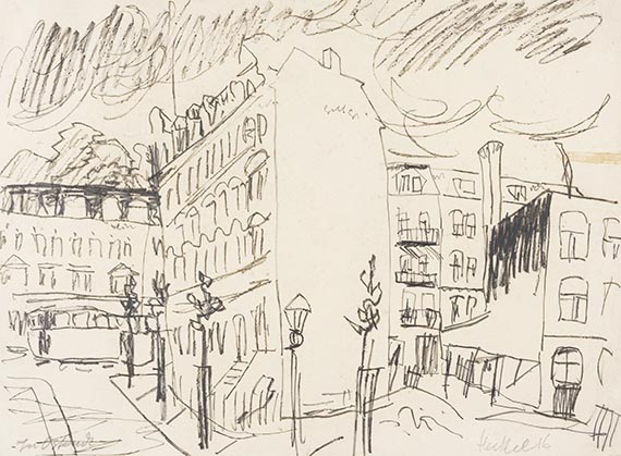 Erich Heckel - In Ostende