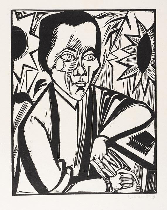 Erich Heckel - Frau