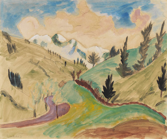 Erich Heckel - Allgäu