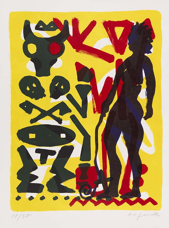 A. R. Penck (d.i. Ralf Winkler) - OA TE MI