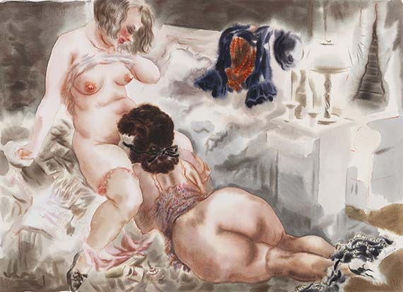 George Grosz - Liebesspiel - Eva und Lotte