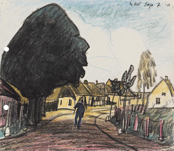 Lyonel Feininger - Street in Neppermin