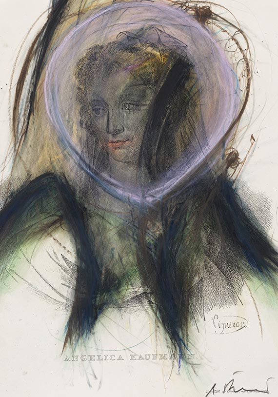 Arnulf Rainer - "Angelica Kaufmann"