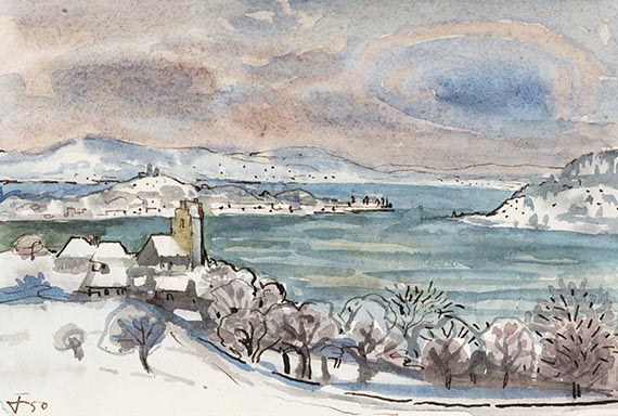 Otto Dix - Winter am Bodensee