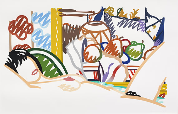 Tom Wesselmann - Monica with Cézanne