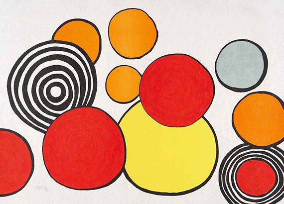 Alexander Calder - Ohne Titel (aus Mémoire élémentaire)