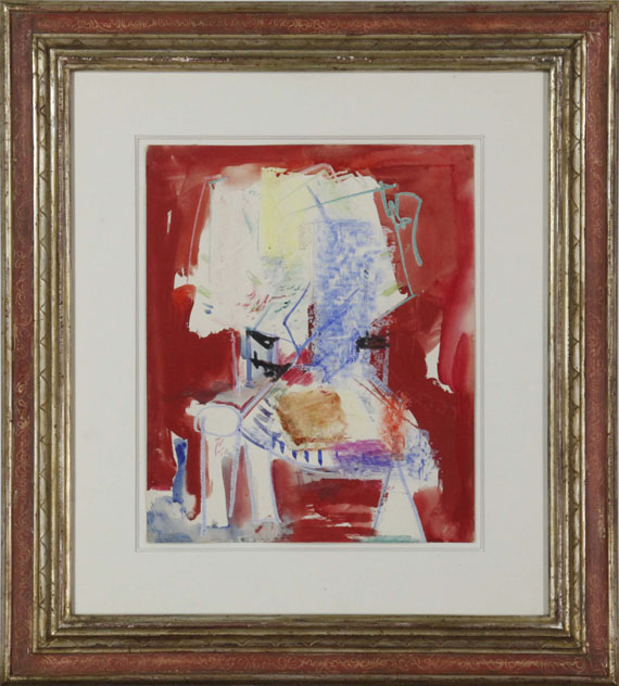 Hans Hofmann - Untitled (Red) - Cornice