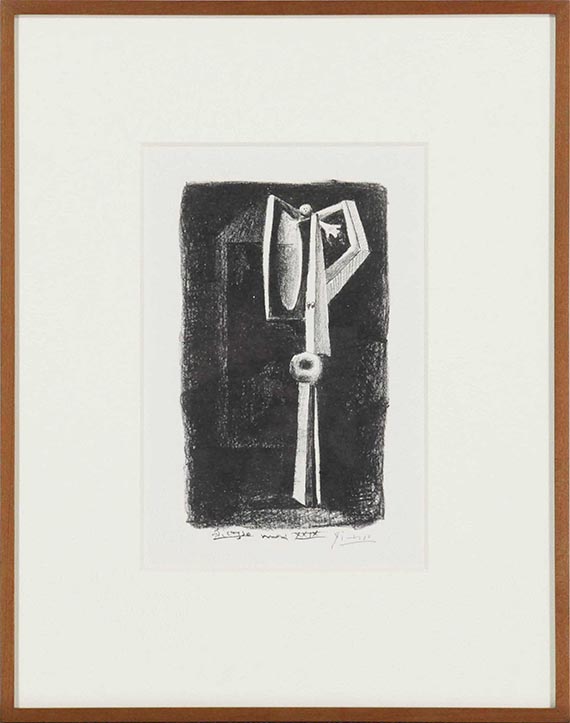 Pablo Picasso - Figure. Baigneuse a la cabine - Cornice