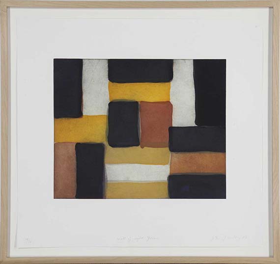 Sean Scully - Wall of Light Yellow - Cornice