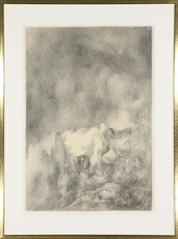 Richard Oelze - Landschaftswirbel (Profil-Serie) - Cornice