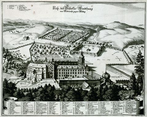 Merian, M. - Topographia Windhag. (Schweiz, Öst.)