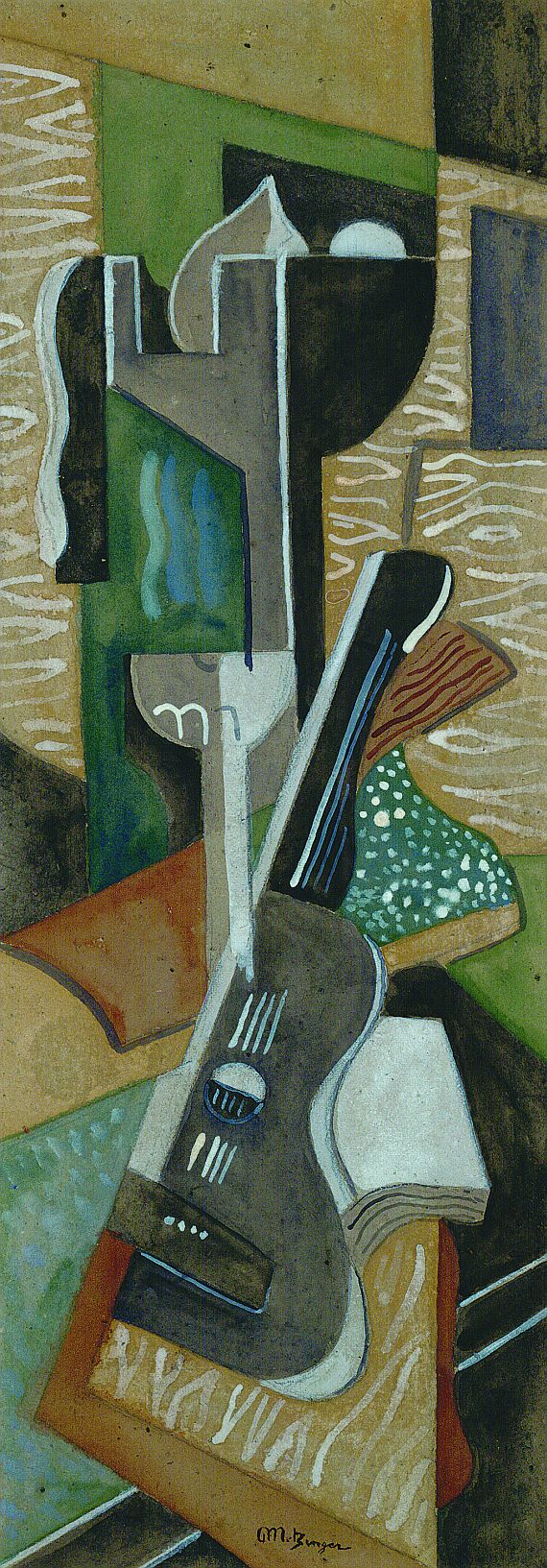 Jean Metzinger - Composition à la guitarre