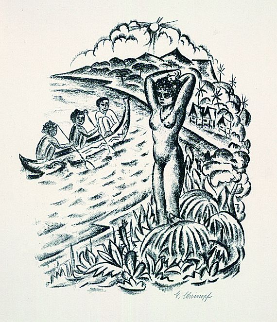 Georg Schrimpf - 10 Bll. in: Van Zantens Glückliche Zeit