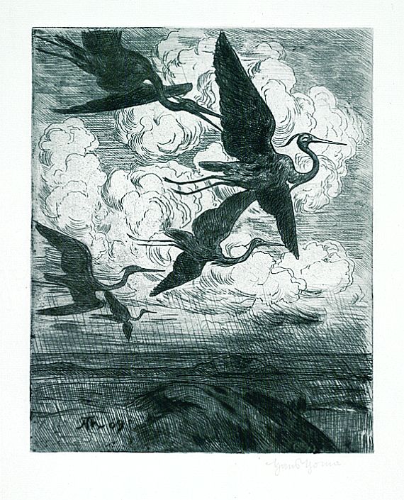 Hans Thoma - Wundervögel III