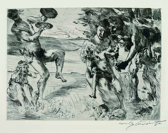 Lovis Corinth - 12 Bll. in: Antike Legenden