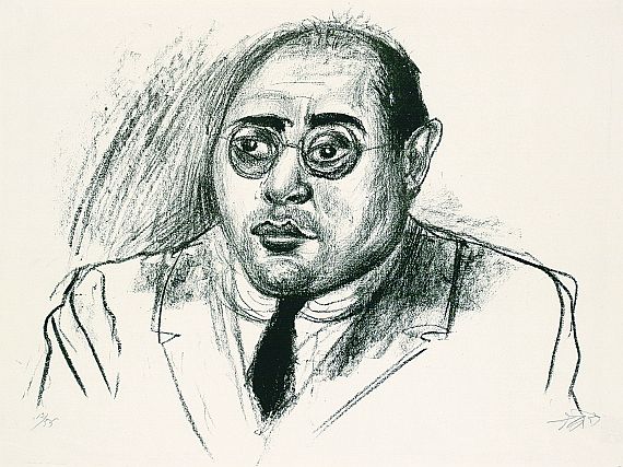 Otto Dix - Portrait Paul Westheim