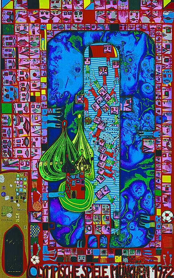 Friedensreich Hundertwasser - Olympische Spiele München 1972