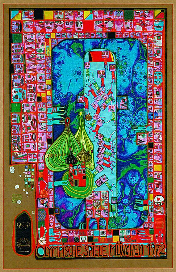 Friedensreich Hundertwasser - Olympische Spiele München 1972