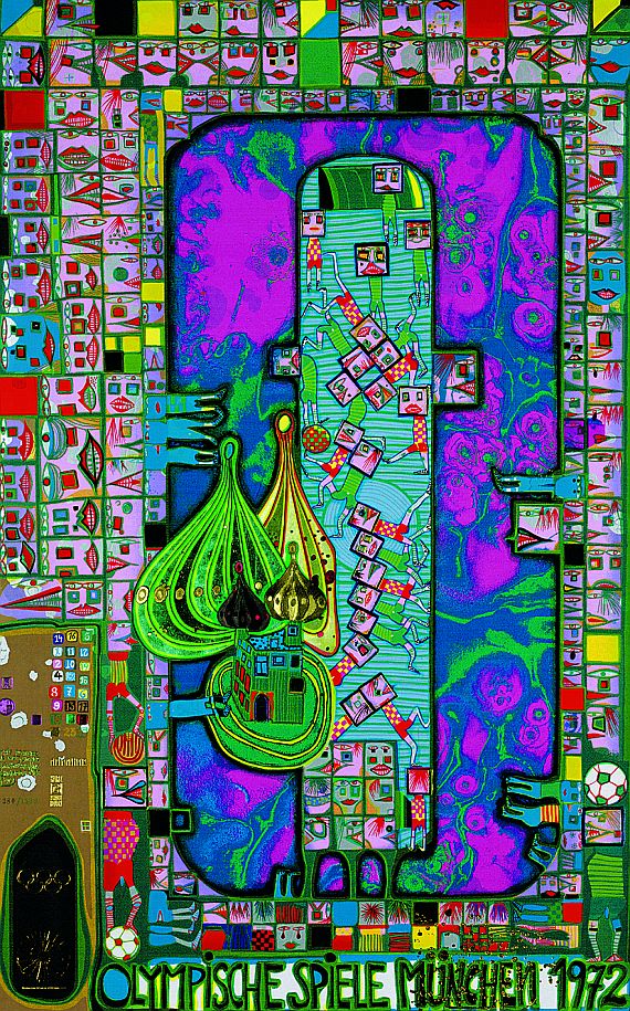 Friedensreich Hundertwasser - Olympische Spiele München 1972