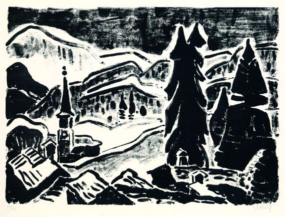 Karl Schmidt-Rottluff - Arcegno