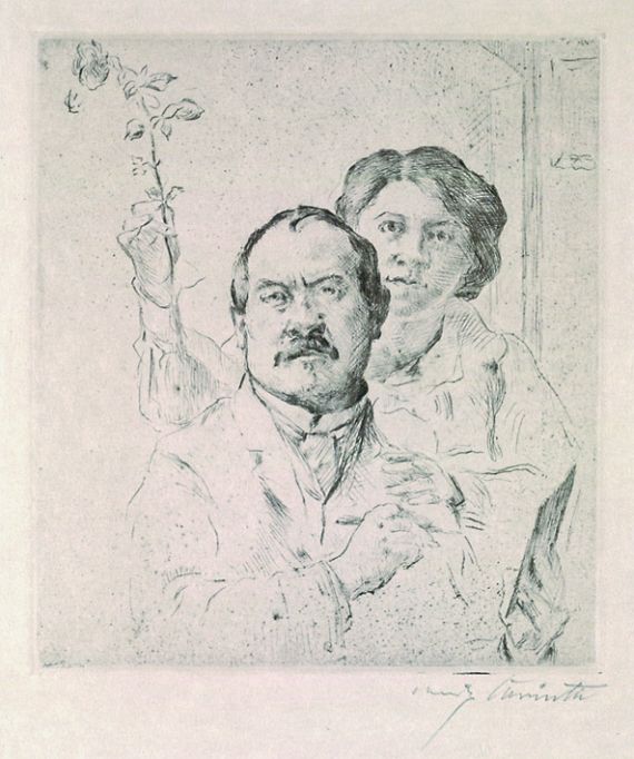 Lovis Corinth - Selbstbildnis mit Gattin