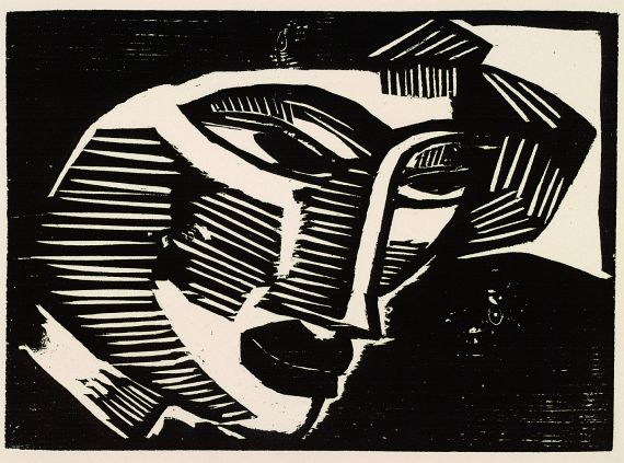 Karl Schmidt-Rottluff - Kopf