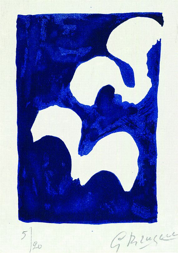 Georges Braque - Oiseaux dans la nuit