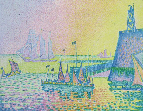 Paul Signac - Le Soir (La Jétée de Flessingue)