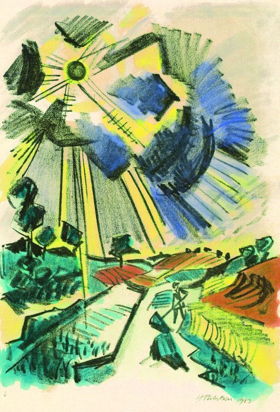 Hermann Max Pechstein - Strahlende Sonne