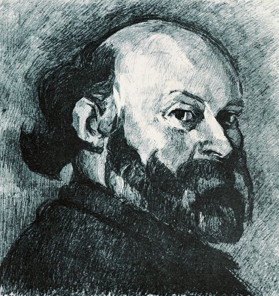 Edouard Vuillard - Portrait de Cézanne