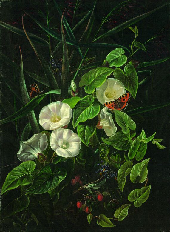 Johan Laurentz Jensen - Zugeschrieben - Blumenstilleben