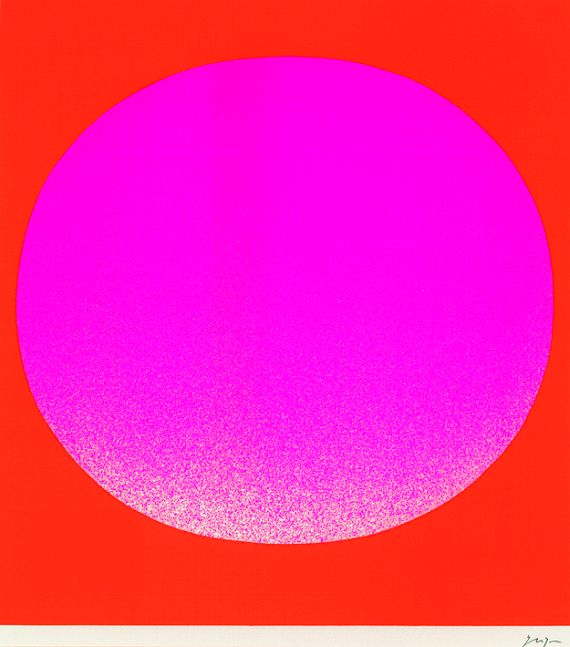 Rupprecht Geiger - Orange-Rot