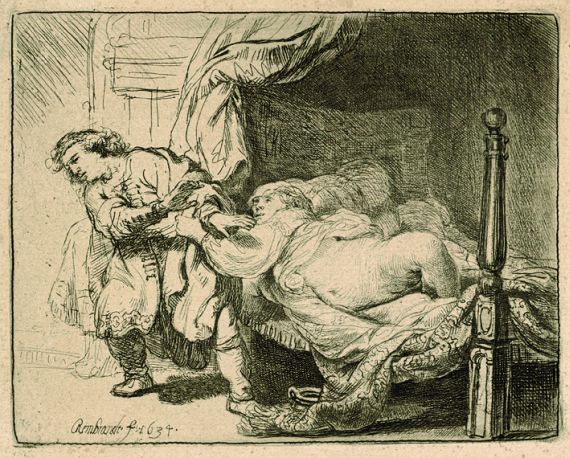 Harmensz. van Rijn Rembrandt - Joseph und Potiphars Weib