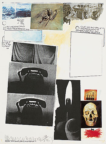 Robert Rauschenberg - Poster for peace