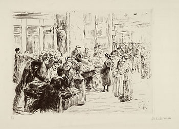 Max Liebermann - Judenstraße