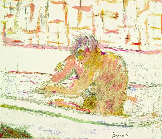 Pierre Bonnard - Femme assise dans sa baignoire