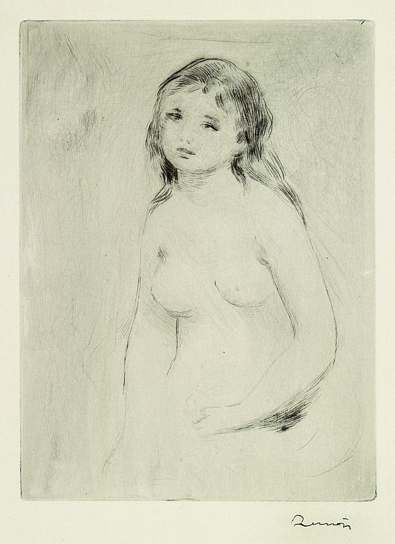 Pierre-Auguste Renoir - Étude pour une baigneuse