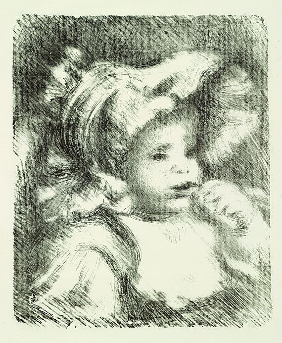 Pierre-Auguste Renoir - L`enfant au biscuit (Jean Renoir)