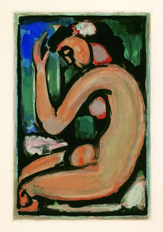 Georges Rouault - Nu de profil