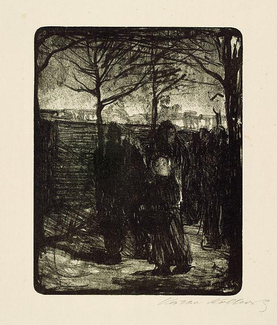 Käthe Kollwitz - Vorstadt