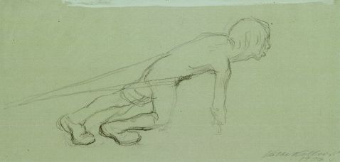 Käthe Kollwitz - Pflugziehender Jüngling