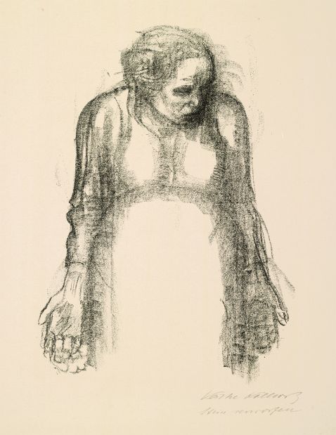 Käthe Kollwitz - Die Witwe (III. Fassung)