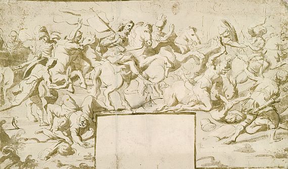  Italienisch - Der Hl. Jacob besiegt die Sarazenen