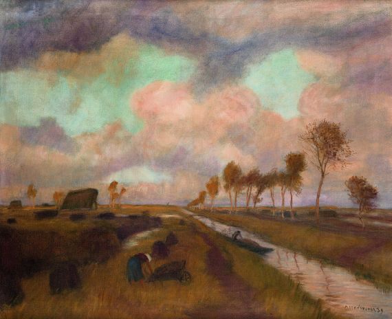 Otto Modersohn - Moorlandschaft