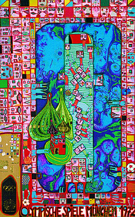 Friedensreich Hundertwasser - Olympische Spiele München 1972